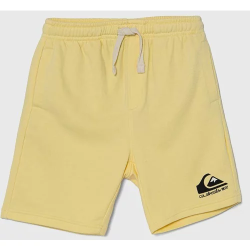 Quiksilver Dječje kratke hlače EASY DAY boja: žuta, melanž