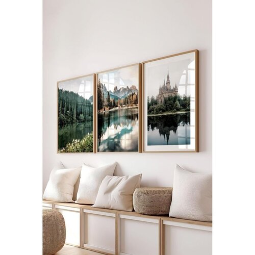 WALLXPERT &Ccedil;-300714 set dekorativnih slika 50 x 70 cm (3 komada) Cene