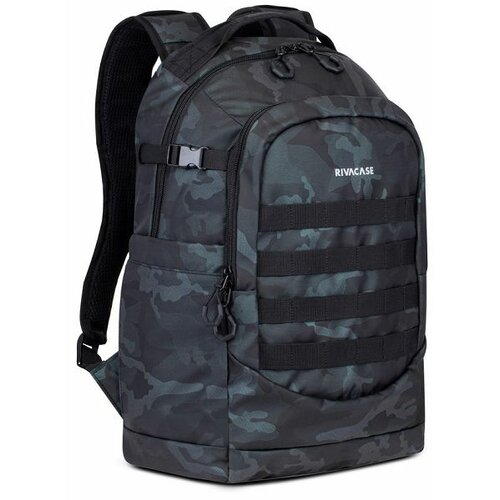  Ruksak RivaCase Sherwood 7631 Navy camo 28L Rucksack Cene