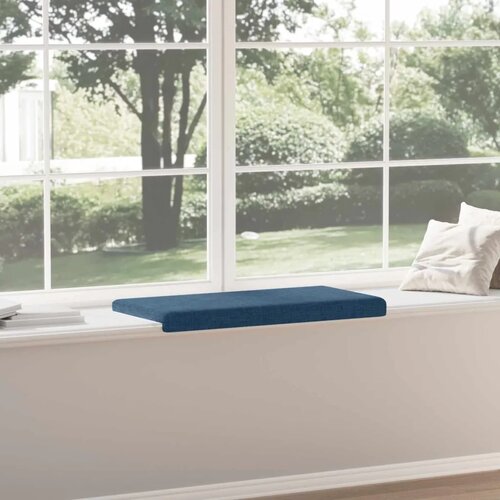  Jastučić za klupu Tkanina Plava Dubina 35 cm - Plava 80 x 38 x 6 5 cm Slike
