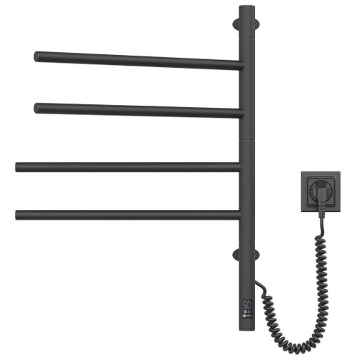  Električni rotirajući su&amp;scaron;ač za pe&amp;scaron;kire sa termostatom ARABESQUE 60W 65x49 cm crna Slike