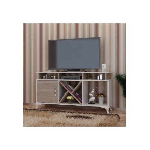 HANAH HOME tv polica ay white cordoba Slike