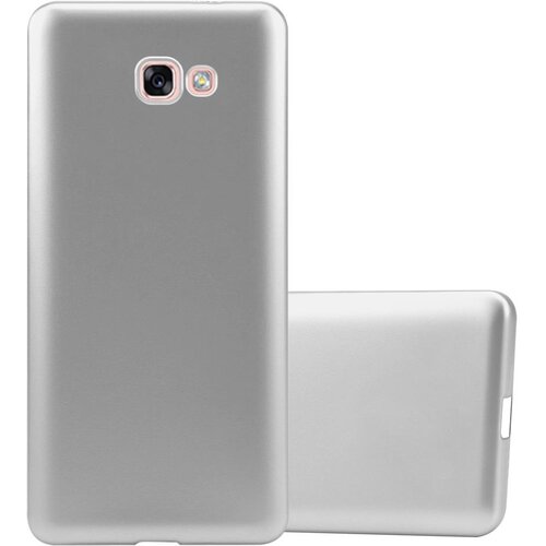 Cadorabo Case, združljiv s Samsungom v kovinskem srebru - za&amp;scaron;čitni pokrov, narejen iz fleksibilnega silikona TPU, (20584891) Slike