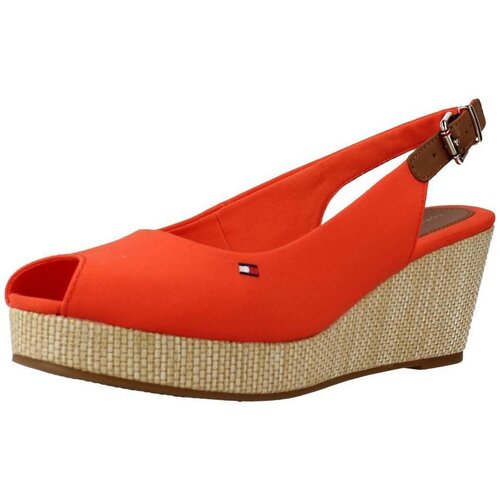 Tommy Hilfiger Sandali &amp;amp; Odprti čevlji ICONIC ELBA SLING BACK W Oranžna Slike