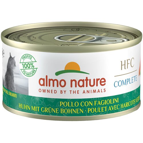 Almo Nature HFC Complete 6 x 70 g - Piščanec z zelenim fižolom Cene