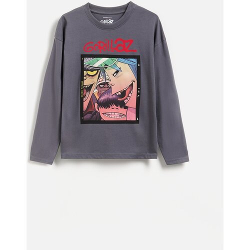 Reserved BOYS` T-SHIRT - tamnosivo Cijene