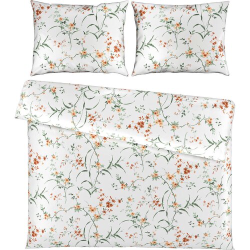 Esposa posteljnina 200/200 cm saten rjava, zelena Cene