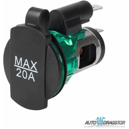 Carmotion utičnica upaljač euro 12/24A 20A max Slike