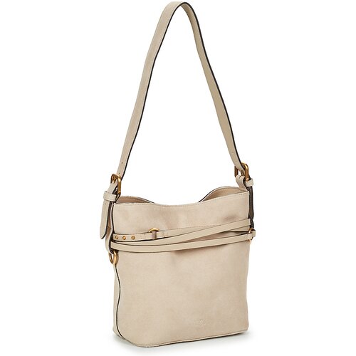 Pinko Torbice za na ramo BUCKET BELT MINI SUEDE Črna Slike