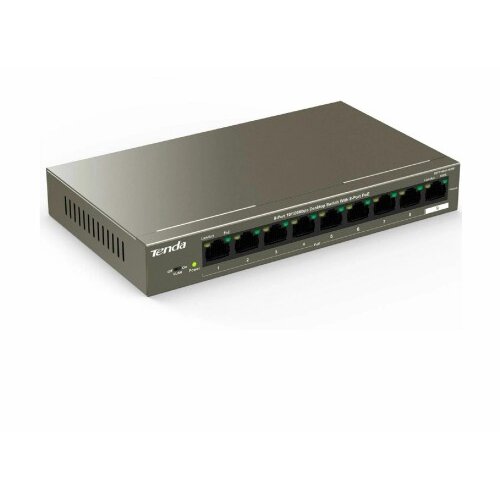 Tenda stikalo 100M 9-port 8x PoE mini kovinsko ohi&scaron;je TEF1109P-8-102W Cene