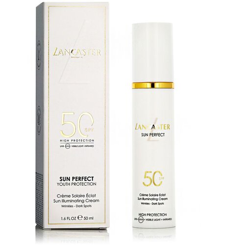 Lancaster Sun Perfect Sun Illuminating Cream posvetlitvena dnevna krema proti gubam in temnim madežem SPF 30 50 ml Cene