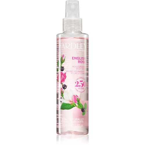 Yardley English Rose vlažilno pr&amp;scaron;ilo za telo za ženske 200 ml Slike