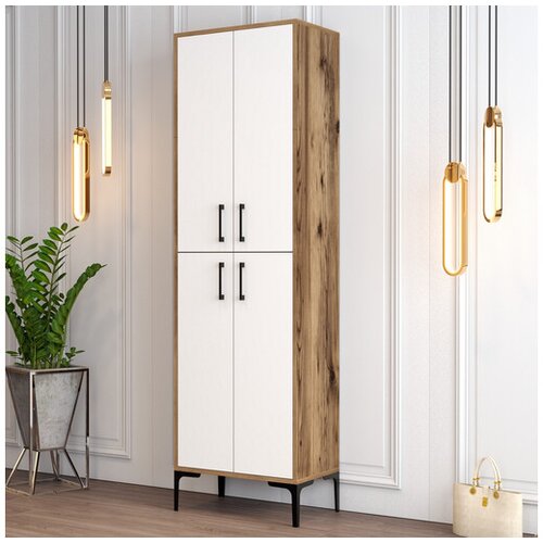 Hanah home Stalak za cipele 60x200x35cm Orah Cene