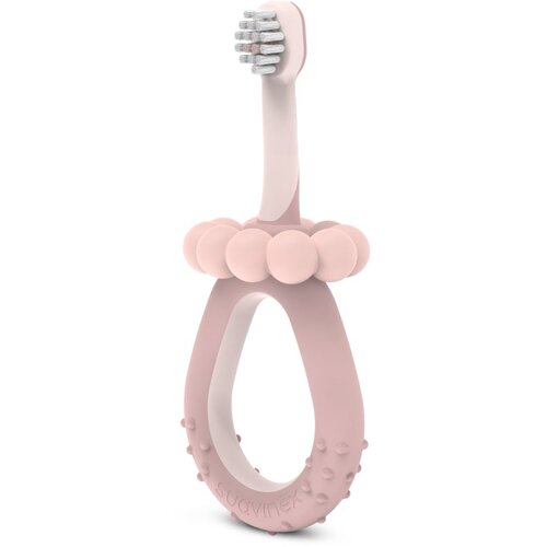 Suavinex Baby Training Toothbrush zobna &scaron;četka za otroke 0-2 y Pink 1 kos Cene