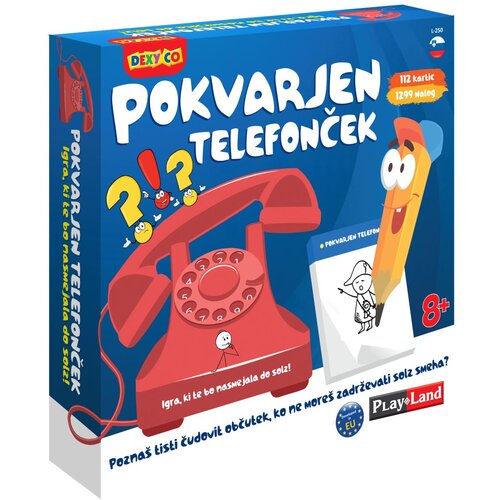 Play Land družabna igra Pokvarjen telefonček Slike