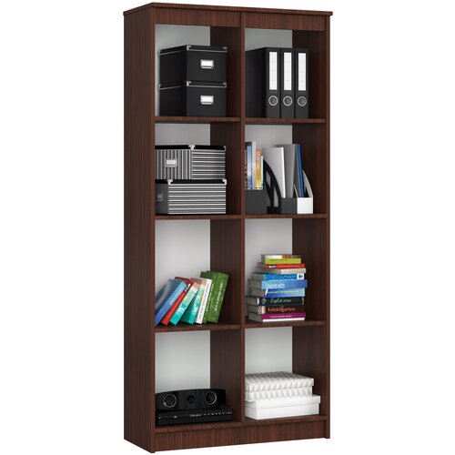AKORD OFISNA POLICA R 80 cm CLP 8 POLIC WENGE, (21714233) Slike