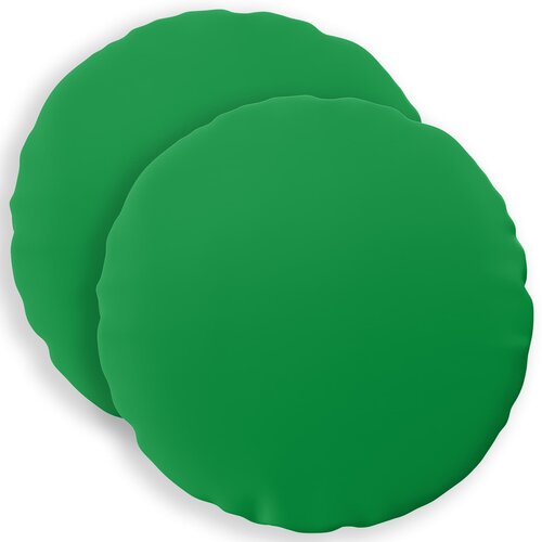  Presvlaka za jastuk 2 pcs HEERLEN Zelena &Oslash; 60 cm Poliester Cijene