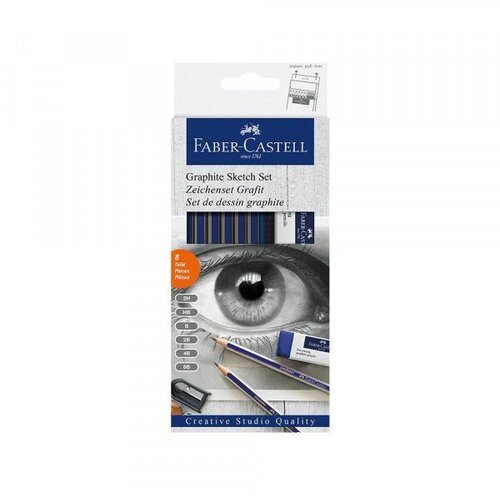Faber-Castell Grafitni komplet za skiciranje Faber-Castell - 8 kosov (set za) Cene