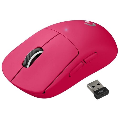 Logitech G Pro X Superlight 2 LightSpeed Wireless Gaming Mouse, Magenta Cene