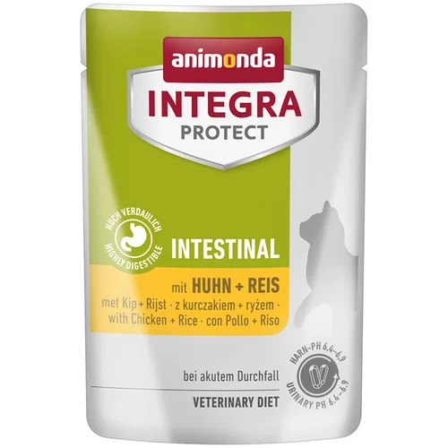 Animonda Varčno pakiranje Integra Protect Adult Intestinal 48 x 85 g - piščanec in riž