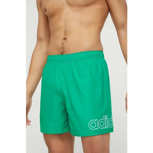 Adidas Kopalne kratke hlače zelena barva