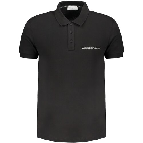 Calvin Klein MEN&amp;amp;#39;S BLACK SHORT SLEEVED POLO SHIRT Slike