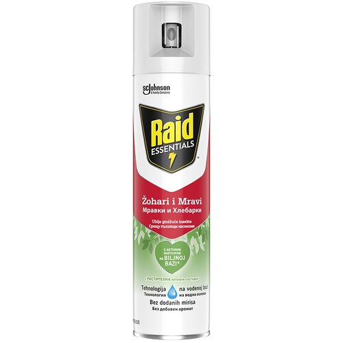 Raid Essentials Spray protiv gmižućih insekata Cene