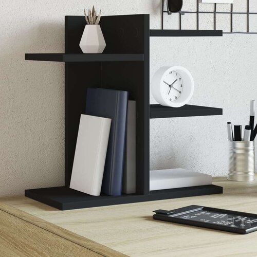  Organizator za pisalno mizo črn 42x21,5x42 cm inženirski les, (21413931) Cene