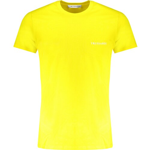 Trussardi YELLOW MEN&amp;amp;#39;S SHORT SLEEVED T-SHIRT Slike