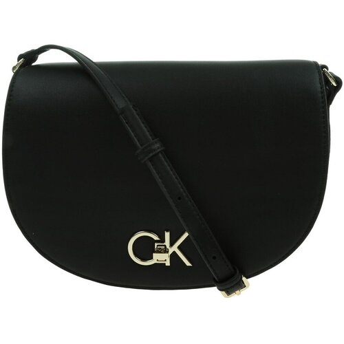 Calvin Klein Jeans Relock Saddle Bag Crna Slike