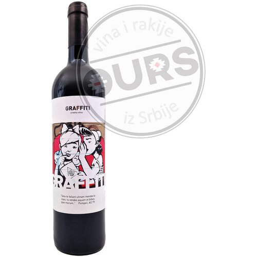 Bjelica Grafiti crveno 0,75L Slike