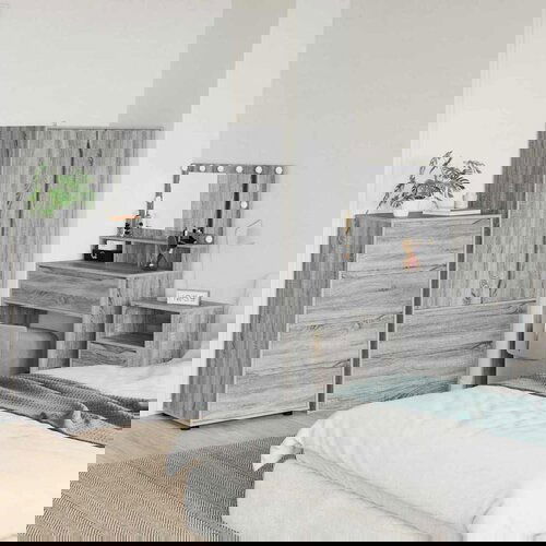 vidaXL Ormari za skladištenje 2 pcs Siva Sonoma 60 x 48 x 105 cm Cijene