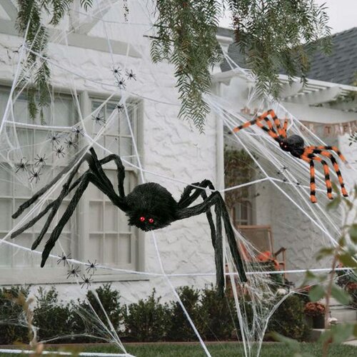  XXL Halloweenska dekoracija pauci i paučina Cijene