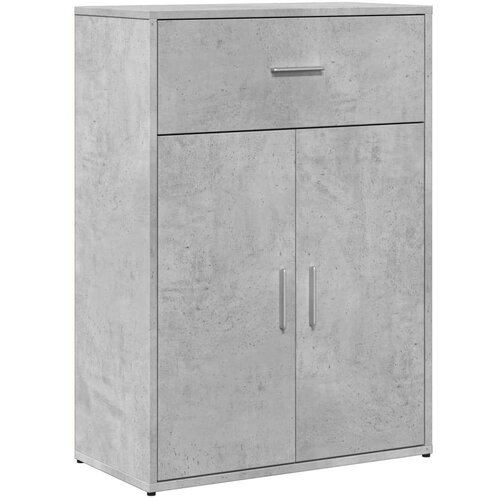 VidaXL Komoda siva boja betona 60x30x84 cm od konstruiranog drva Slike