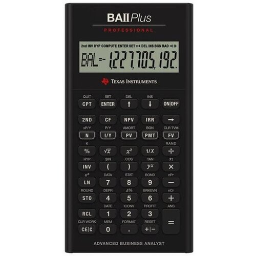 Texas kalkulator BA-II PLUS Professional Slike