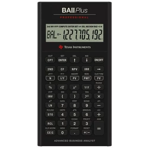 Texas kalkulator BA-II PLUS Professional
