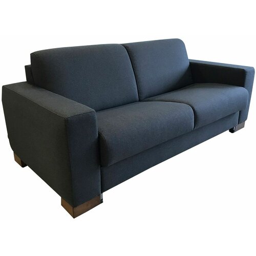 Atelier Del Sofa kansas - black black 3-Seat sofa-bed Cene