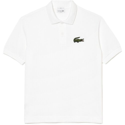 Lacoste Majice & Polo majice Unisex Loose Fit Polo - Blanc Bela Cene