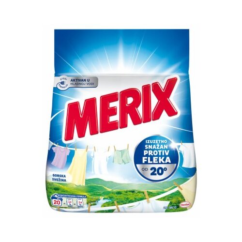 Merix deterdžent za veš fresh 20WL 1.5KG Cene