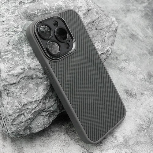  maska carbon magsafe za iphone 15 pro/ siva Cene