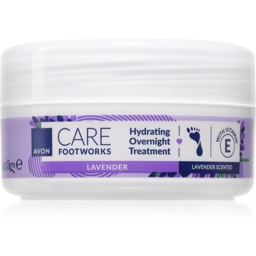 Avon Care Footworks nočna vlažilna nega za stopala 150 ml Slike