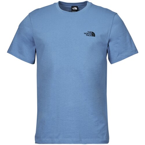 The North Face Majice s kratkimi rokavi SIMPLE DOME Modra Slike