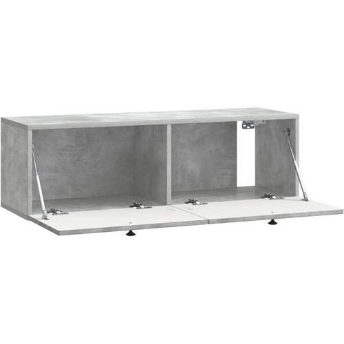  ormar za zid Betonska siva 98 x 31 x 30 cm Konstruirano drvo Slike