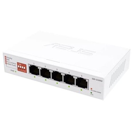 Asus QG-U1050 mrežni preklopnik, 5 &times; 2,5 Gb, neupravljivi Cijene