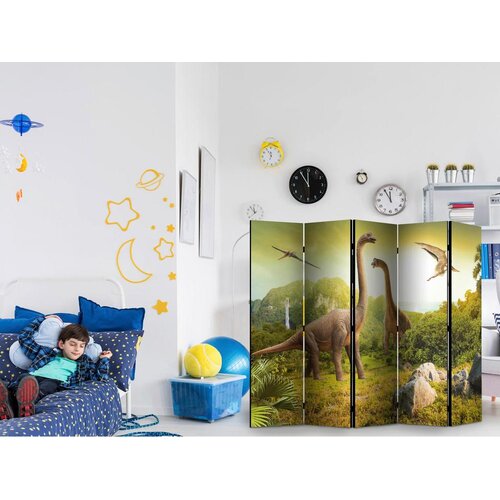 Artgeist Paravan Dinosaurs I, 5-Delni, Dvostranski Slike