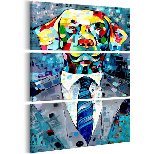  Slika - Dog in a Suit (3 Parts) 60x90 Slike