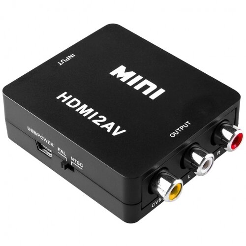 Hdmi na 3RCA adapter konverter crni ( 54-600 ) Cene