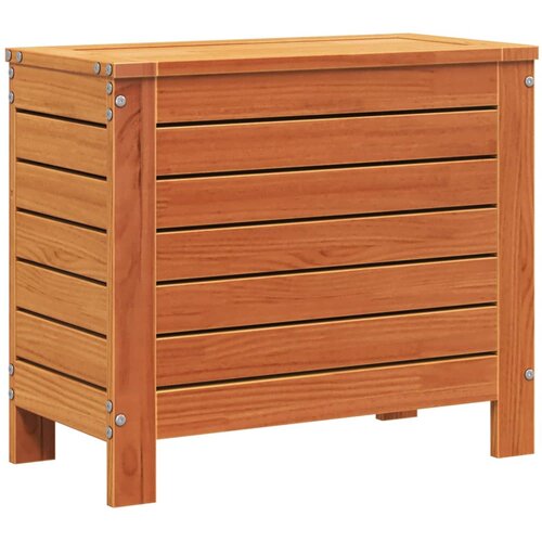 Maison Chic Vrtni stolček - Vrtni stoli za noge vo&amp;scaron;čeno rjav 62x31,5x52 cm trdna borovina JS946, (21878435) Slike