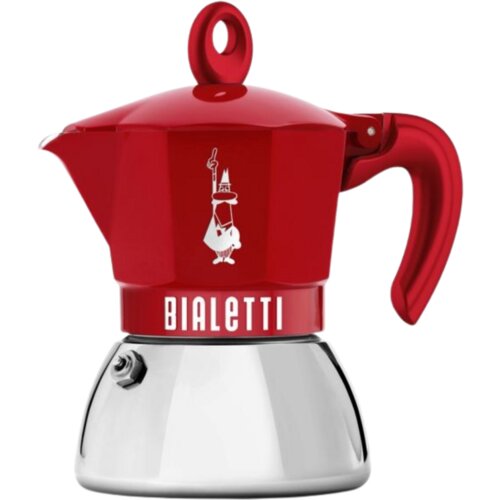 Bialetti Exclusive Moka Express Induktion - rdeča - 4 skodelice Cene