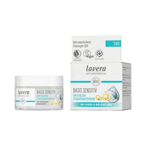 Lavera basic sensitive vlažilna krema proti gubam Q10 Slike